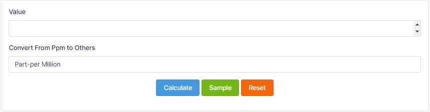 Parts Per Converter 